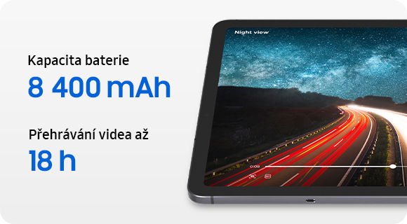 Dotykový tablet Samsung Galaxy Tab S11 5G 12 GB / 128 GB + dotykové pero stříbrný