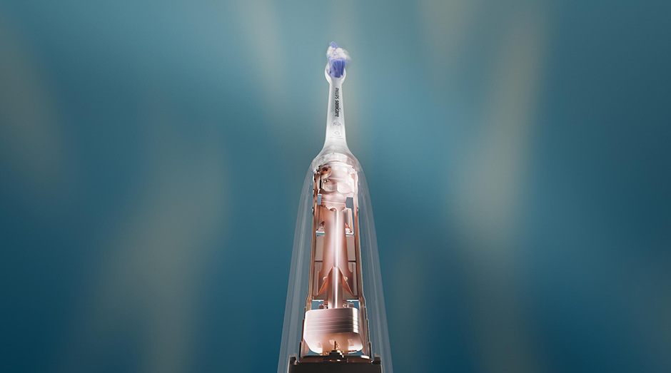 Zubní kartáček Philips Sonicare 7100 HX7421/01 černý Set zubních kartáčků Philips HX7429/03 Sonicare 7100