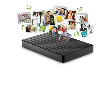 Externí pevný disk 2,5" Seagate Expansion Portable 2TB černý Seagate STEA2000400 (2 TB)