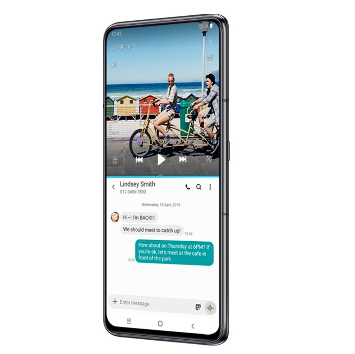 Mobilní telefon Samsung Galaxy A80 Dual SIM černý