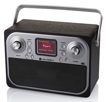 Radiopřijímač s DAB+ GoGEN DAB 700 BTCB černý/šedý