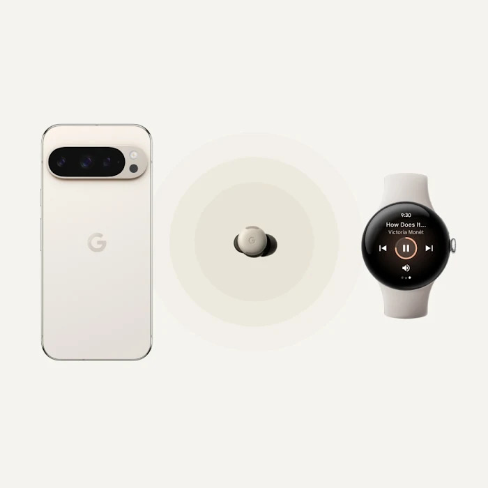 Sluchátka Google Pixel Buds Pro 2 - Porcelain Google Pixel Buds Pro 2, porcelain