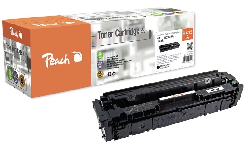 Toner Peach HP 415A, W2030A, 2400 stran černý