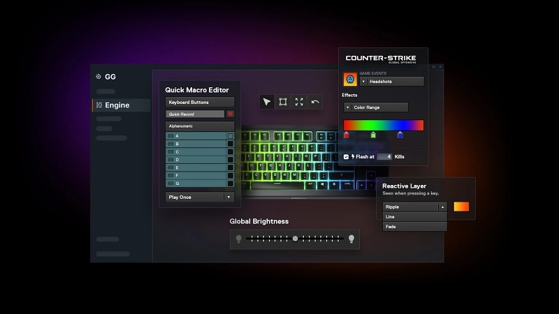 Klávesnice SteelSeries Apex 3 TKL US bílá Klávesnice SteelSeries Apex 3 TKL US bílá
