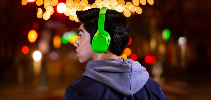 Headset Razer Opus X - Quartz růžový Headset Razer Opus X - Quartz růžový