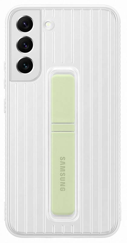 Kryt na mobil Samsung Standing Cover na Galaxy S22+ bílý