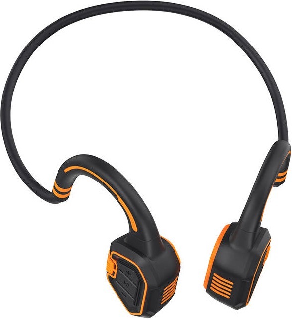 Sluchátka Evolveo BoneSwim MP3 16GB oranžová Evolveo BoneSwim MP3