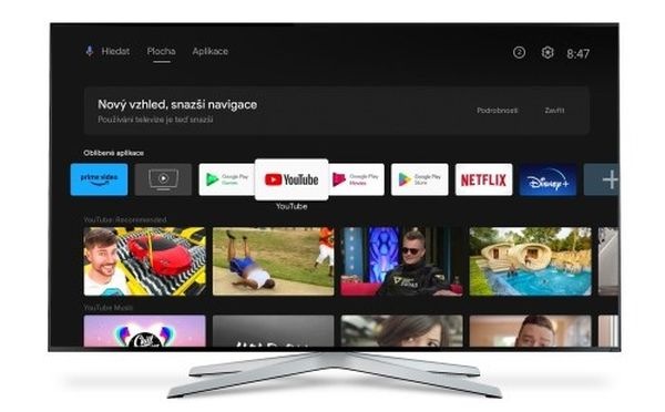 Multimediální centrum Tesla MediaBox XT850, DVB-T2 černý