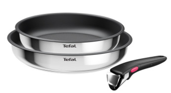 Sada nádobí Tefal Ingenio L8813S75, 3 ks nerez