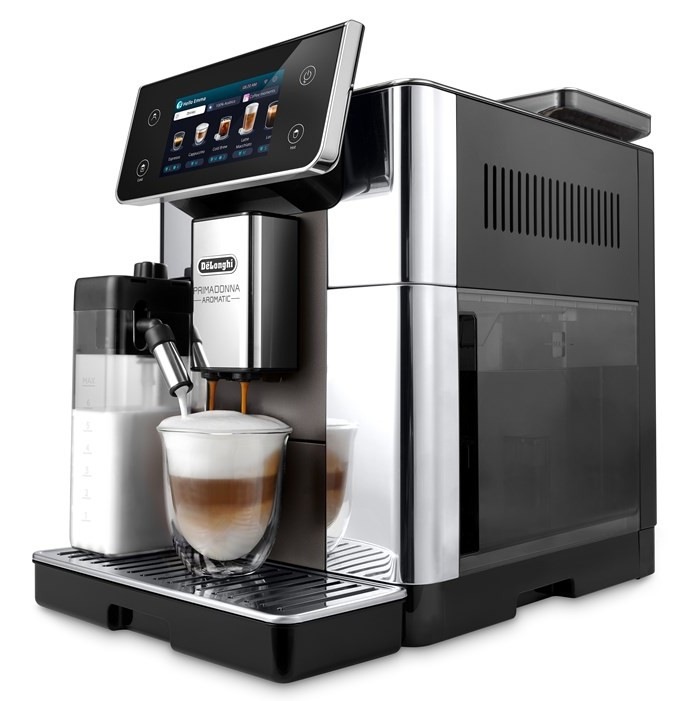 Automatický kávovar De'Longhi PrimaDonna Aromatic ECAM 630.75.TSM titanium