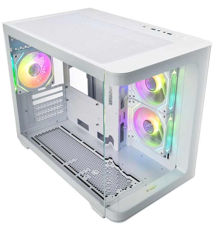 PC skříň Fortron S380-WA v horním pohledu