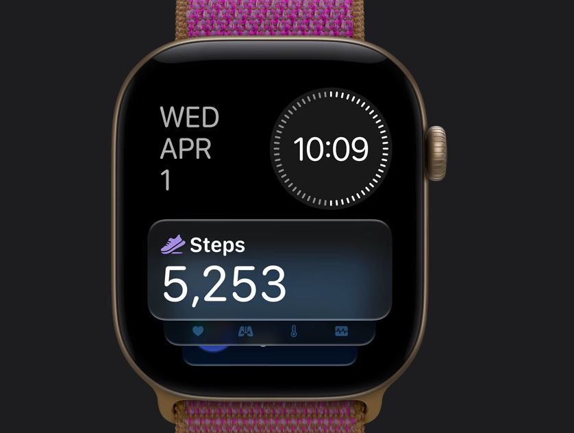 Chytré hodinky Apple Watch Series 12 GPS 46 mm černý hliník, černý sportovní řemínek - M/L Apple Watch Series 12 nabízí výdrž na nabití až 24 hodin