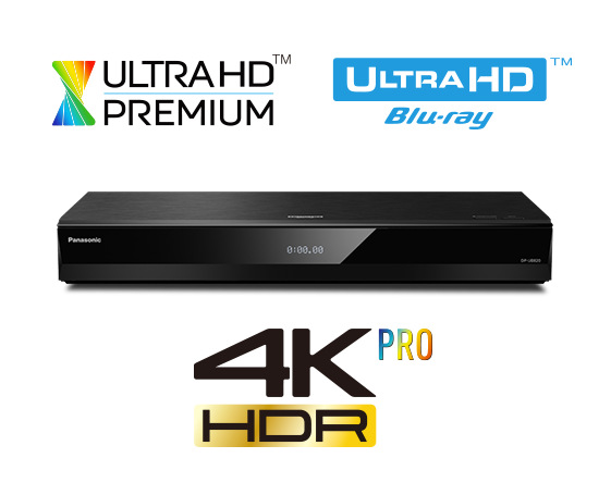 Blu-ray přehrávač Panasonic DP-UB820EG-K černý