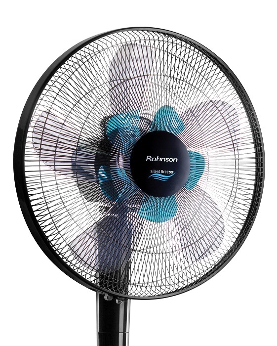 Ventilátor stojanový Rohnson R-860 Silent Breezer černý Rohnson R-860 10 lopatek