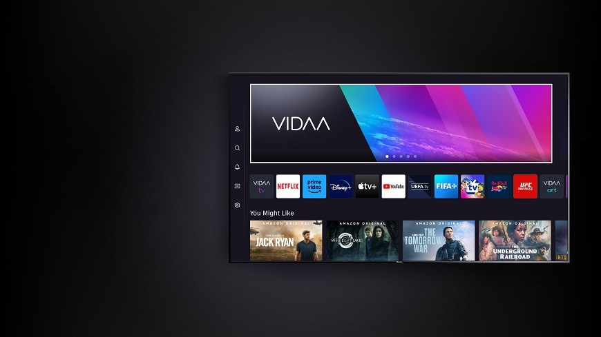 Televize Hisense 85UXKQ, vidaa