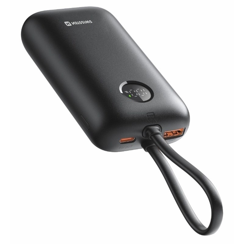 Powerbanka Swissten Voltbox 35 W 10000 mAh černá