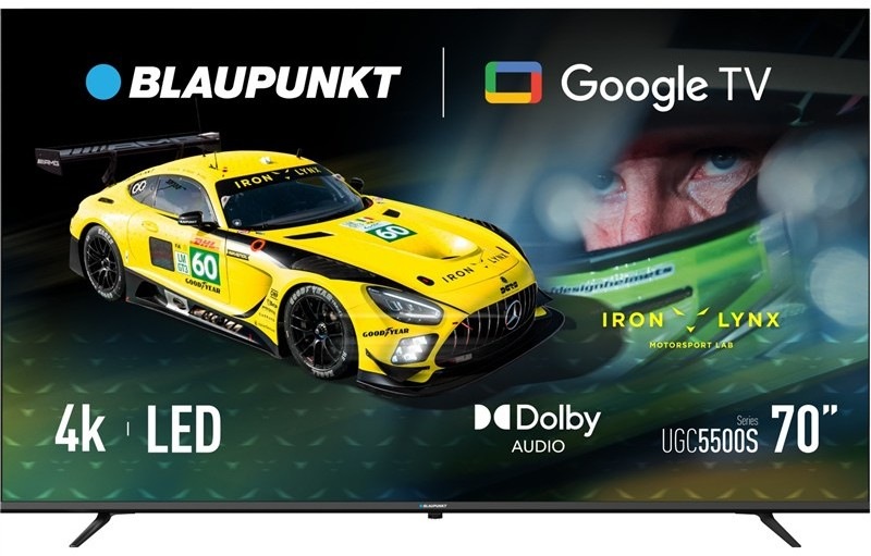 Jasné barvy a vysoké rozlišení obrazovky televize Blaupunkt 70UGC5500S