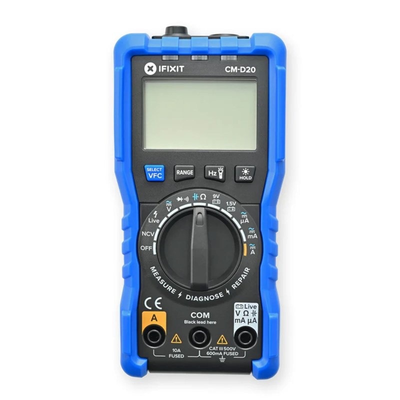 Multimetr iFixit IF0101 nabízí bezkontaktní detekci napětí