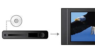 DVD přehrávač Philips TAEP200 černý DVD přehrávač Philips TAEP200 černý
