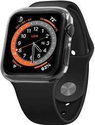 Ochranné pouzdro FIXED Pure s temperovaným sklem na Apple Watch 40mm průhledné