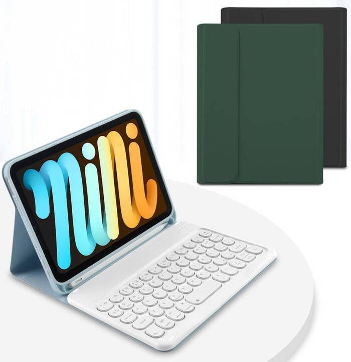 Pouzdro na tablet s klávesnicí COTECi na Apple iPad mini 8.3" (2021) CZ černé https://www.kasa.cz/services/TsPreviewProduct/?match=CTT61030BK