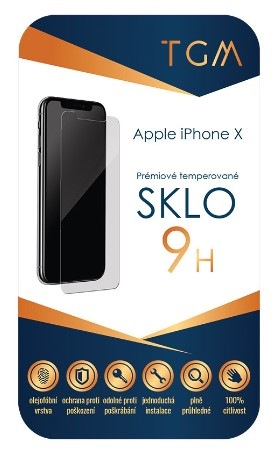 Tvrzené sklo TGM na Apple iPhone X/Xs/11 Pro