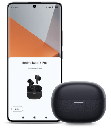 Sluchátka Xiaomi Redmi Buds 5 Pro černá Sluchátka Xiaomi Redmi Buds 5 Pro černá
