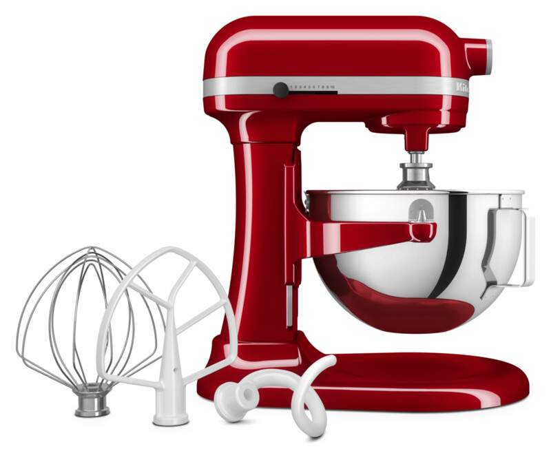 Kuchyňský robot KitchenAid Heavy Duty 5KSM55SXXEER červený Kuchyňský robot KitchenAid Heavy Duty 5KSM55SXXEER červený