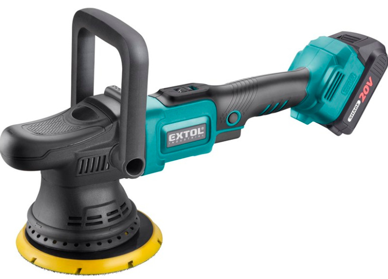 Excentrická leštička EXTOL Industrial SHARE20V 8791844 (s baterií)