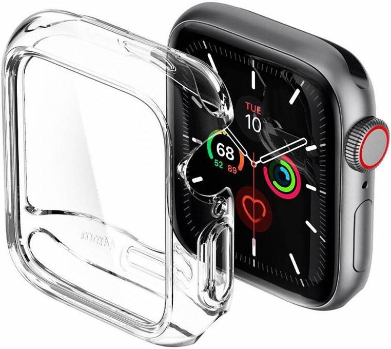 Ochranné pouzdro Spigen Ultra Hybrid na Apple Watch 6/SE/5/4 (44 mm) průhledné