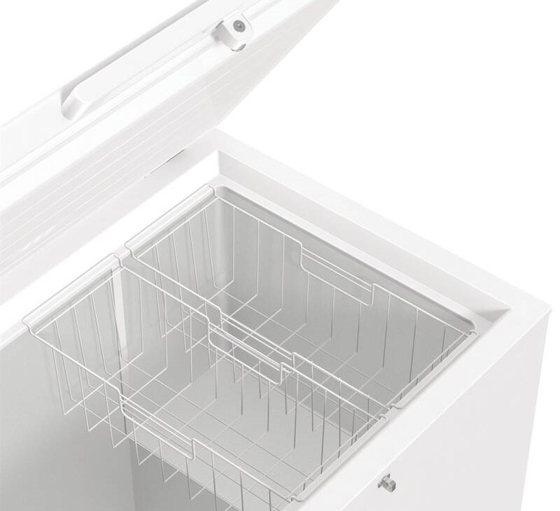 Pultová mraznička Gorenje Essential FH30DCW, bílá, jednoduché otvírání