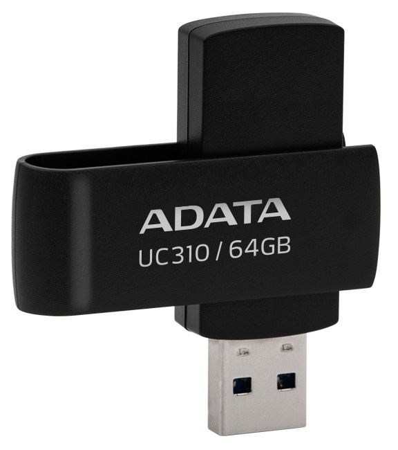 USB Flash ADATA UC310 64GB černý