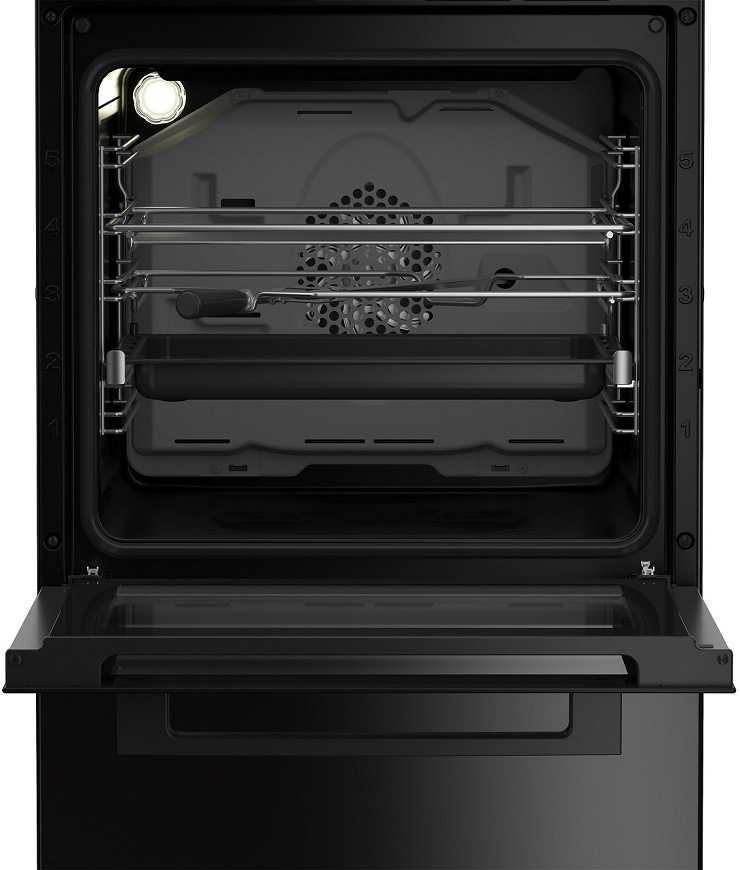 Indukční sporák Beko FSM59305BDT černý Indukční sporák Beko FSM59305BDT černý