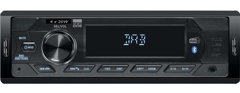 Autorádio NEW ONE AR390 DAB černé