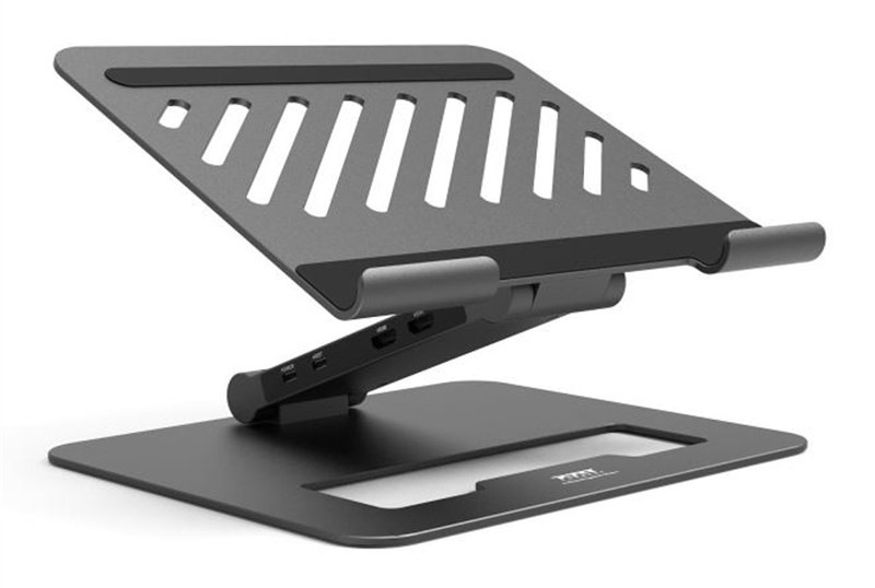 Dokovací stanice PORT CONNECT 2v1 USB-C Notebook Stand, 2x4K černá