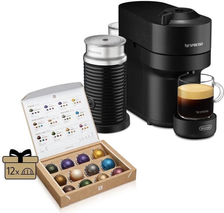 Kapslový kávovar De'Longhi Nespresso Vertuo Pop ENV90.BAE černý