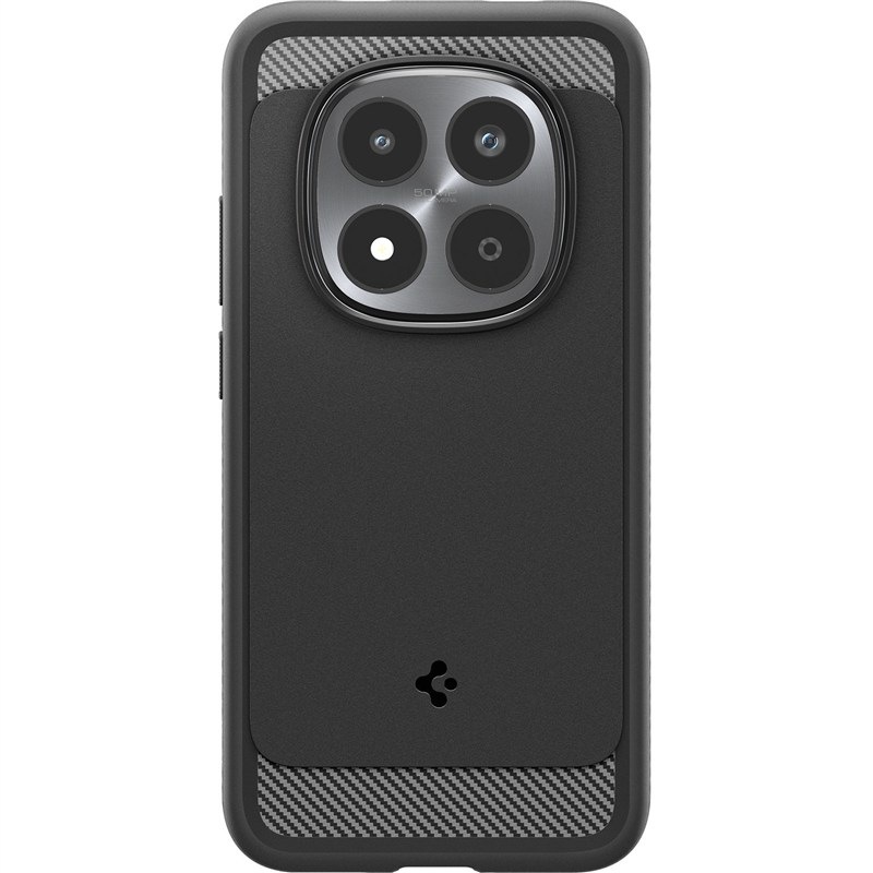 Kryt na mobil Spigen Rugged Armor na Xiaomi Redmi Note 15 Pro 5G - černý