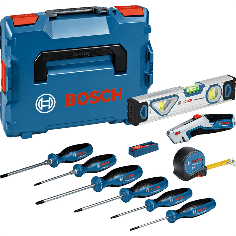 Sada nářadí Bosch z kvalitní CrV oceli, ergonomicky tvarované rukojeti