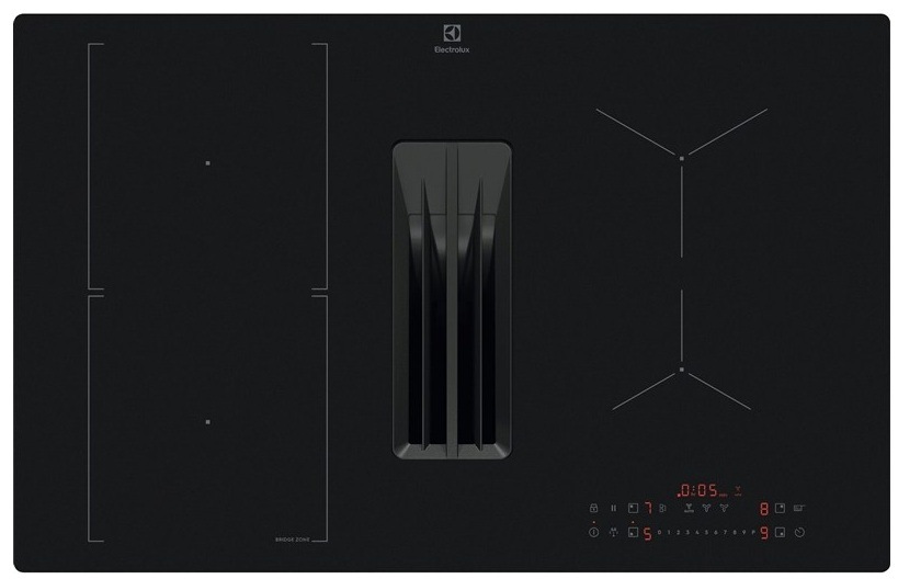  indukční deska s odsáváním Electrolux ECC83410CT série 600 SaphirMatt SE