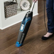 Parní mop Bissell 2113N PowerFresh Titanium černý/modrý/titanium