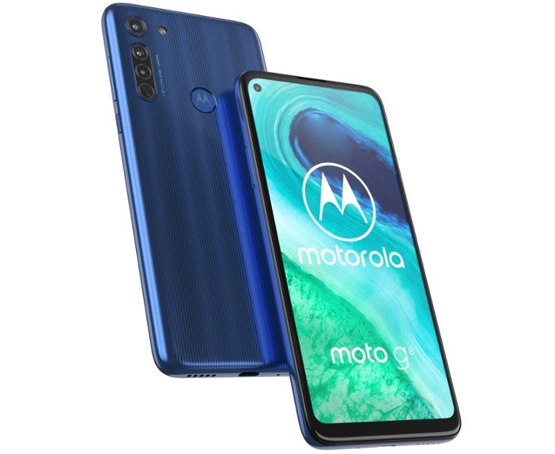 Mobilní telefon Motorola Moto G8 modrý