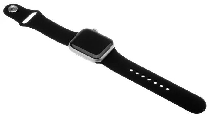 Řemínek FIXED Silicone Strap na Apple Watch 42/44/45/49 mm černý Řemínek FIXED Silicone Strap na Apple Watch 42/44/45/49 mm černý