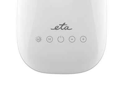 Stolní LED lampička ETA 3892 90000 stmívatelná, displej, 6W bílá
