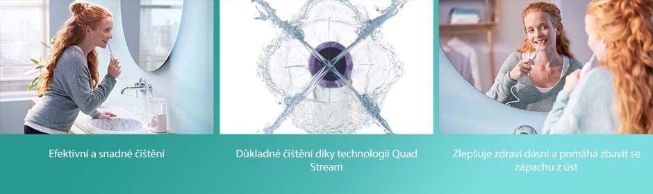 Ústní sprcha Philips Sonicare Power Flosser HX3911/40 bílá Ústní sprcha Philips Sonicare Power Flosser HX3911/40 bílá