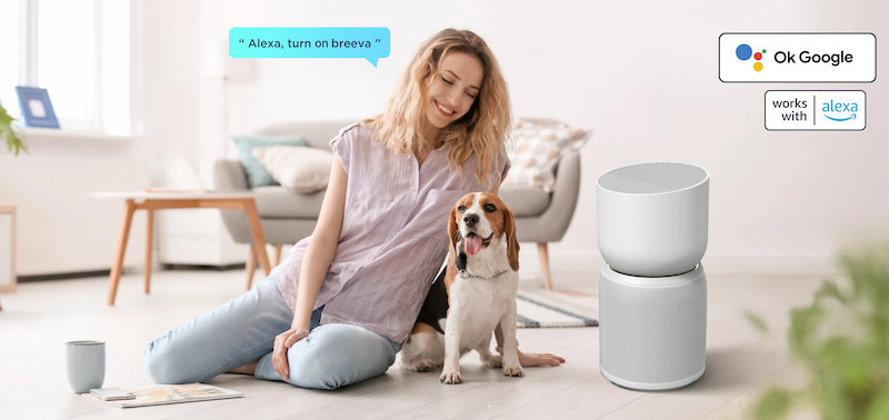 Čistička vzduchu TCL Breeva A3WW, Wi-Fi bílá Čistička vzduchu TCL Breeva A3WW, Wi-Fi bílá