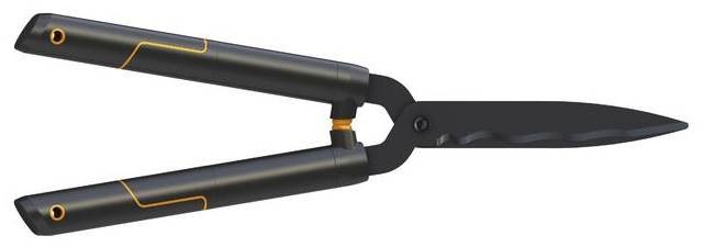 Nůžky na živý plot Fiskars SingleStep A000016654 vlnité ostří HS22