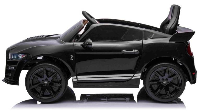 Elektrické autíčko Beneo SHELBY_COBRA černé Elektrické auto Beneo Ford Shelby Mustang GT 500 Cobra, černé