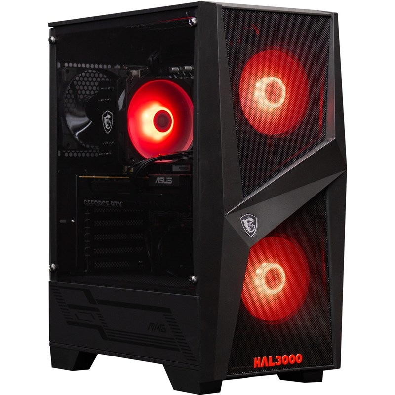 Herní počítač HAL3000 MEGA Gamer Pro i5-12400F, RAM 16GB, SSD 1024 GB ,GeForce RTX™ 5050- 8GB,Microsoft Windows 11 Home - černý