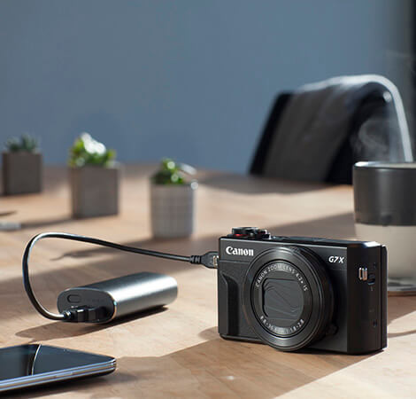 Digitální fotoaparát Canon PowerShot G7X Mark II Vlogger Kit černý Digitální fotoaparát Canon PowerShot G7X Mark II Vlogger Kit černý