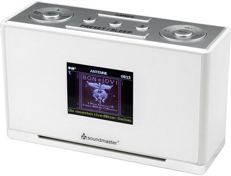 Radiobudík Soundmaster UR240WE bílý